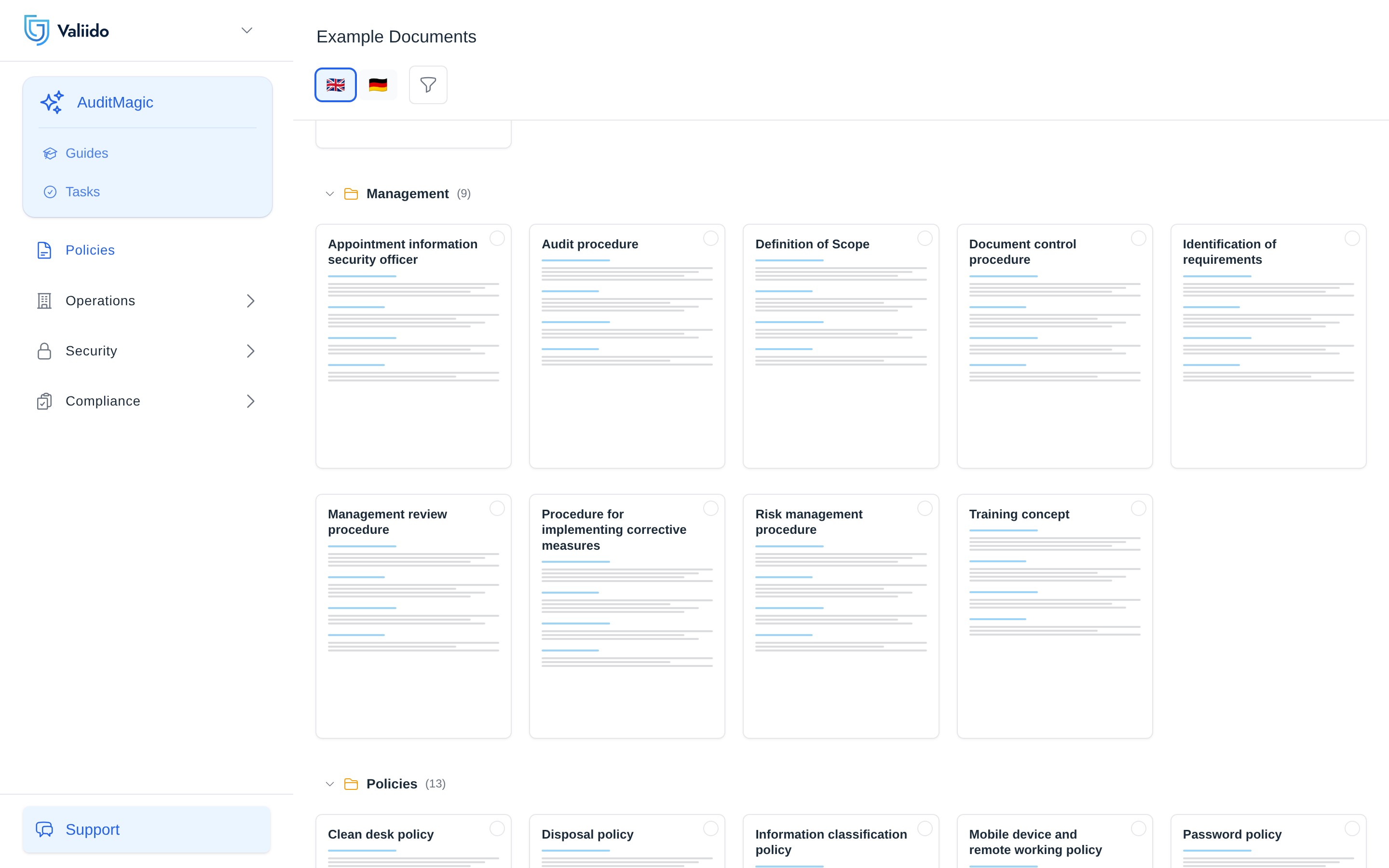 Valiido 1-Click Examples library